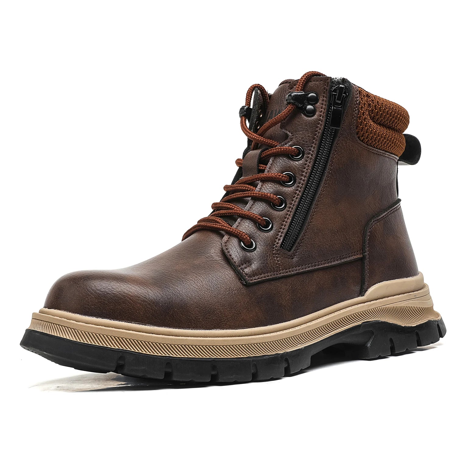 Men's Waterproof Safety Boots, Steel Toe Work Boots, Anti-Smash-Stab-Resistant Safety Boots.....20% OFF! TRENDING NOW!