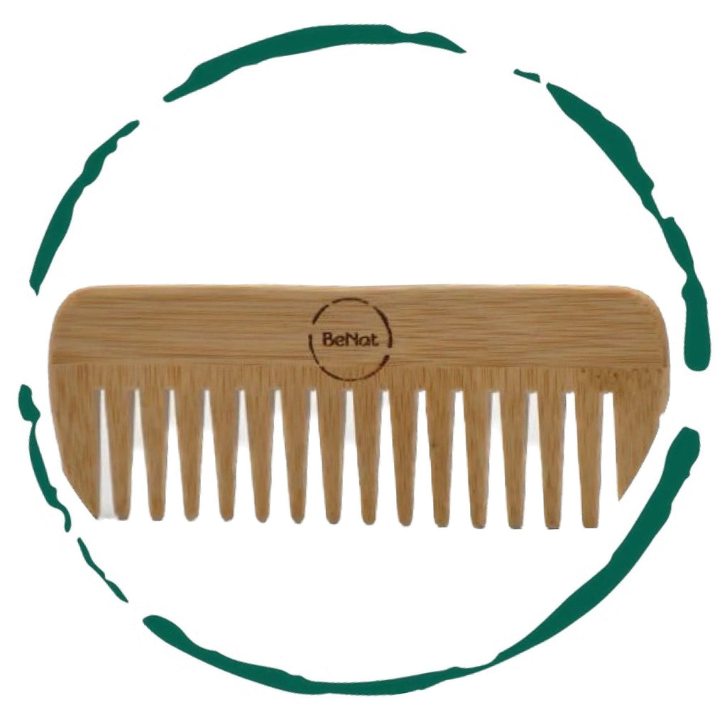 All-Natural Bamboo Hair Comb, Eco-Friendly, For Men & Women...ANYTHING BAMBOO IS STILL TRENDING!