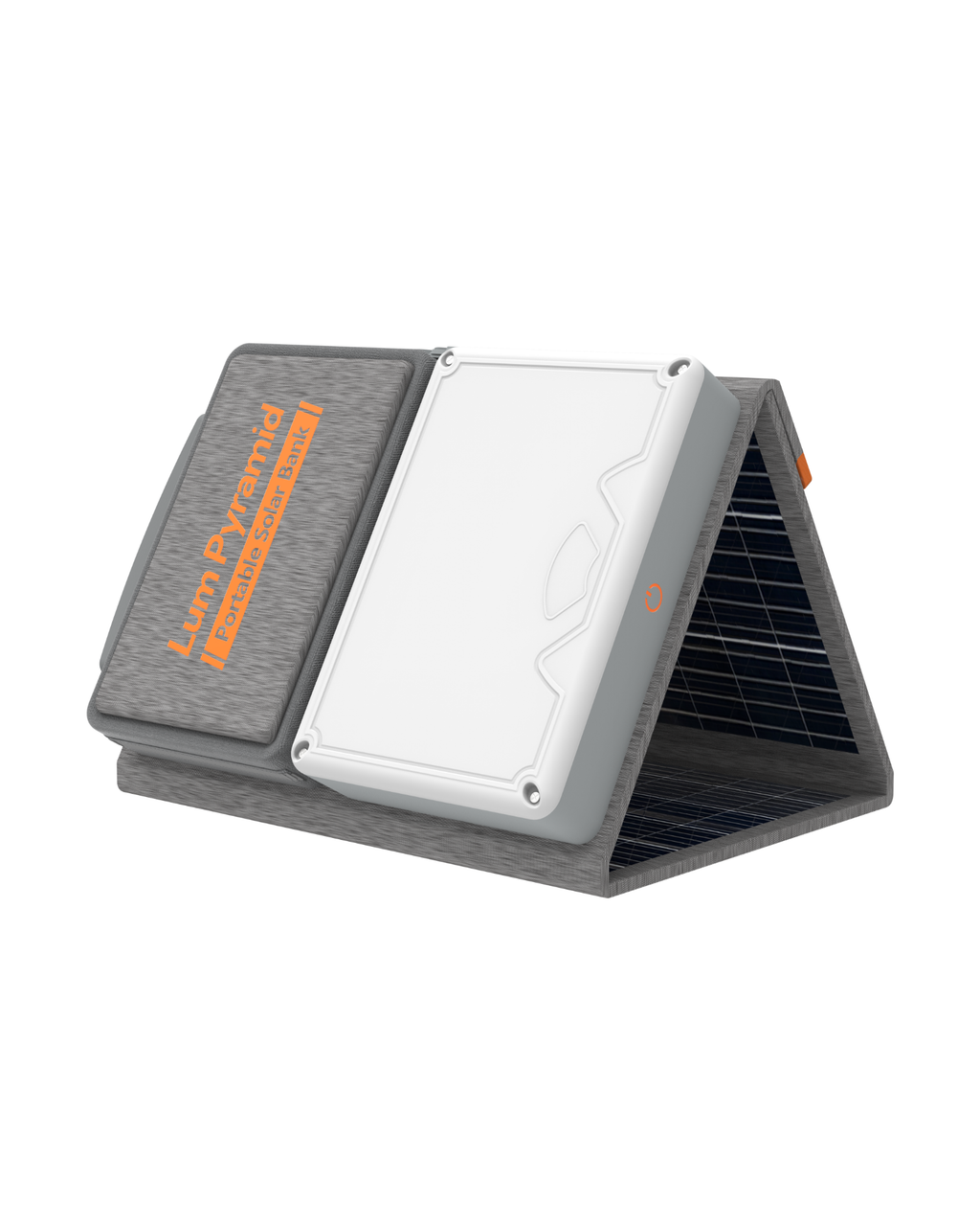 Solar Powered Generator, 65W PD Output For Fast Charging Of Multiple Devices, With 600-Lumen LED Light