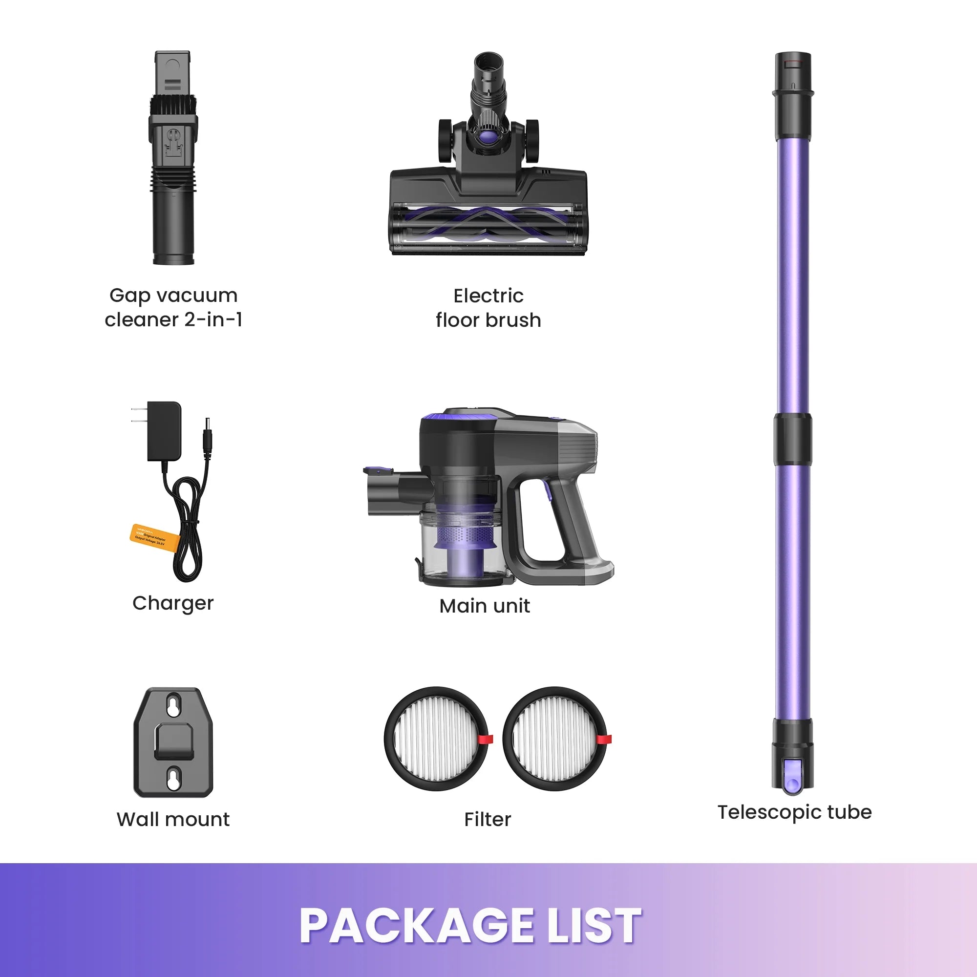 Cordless Vacuum Cleaner,  For Carpet-Hardwood Floor-Pet Hair, 5-Layer High-Efficiency Filtration System, Powerful Suction & Strong Motor.....154@ OFF! TRENDING NOW!
