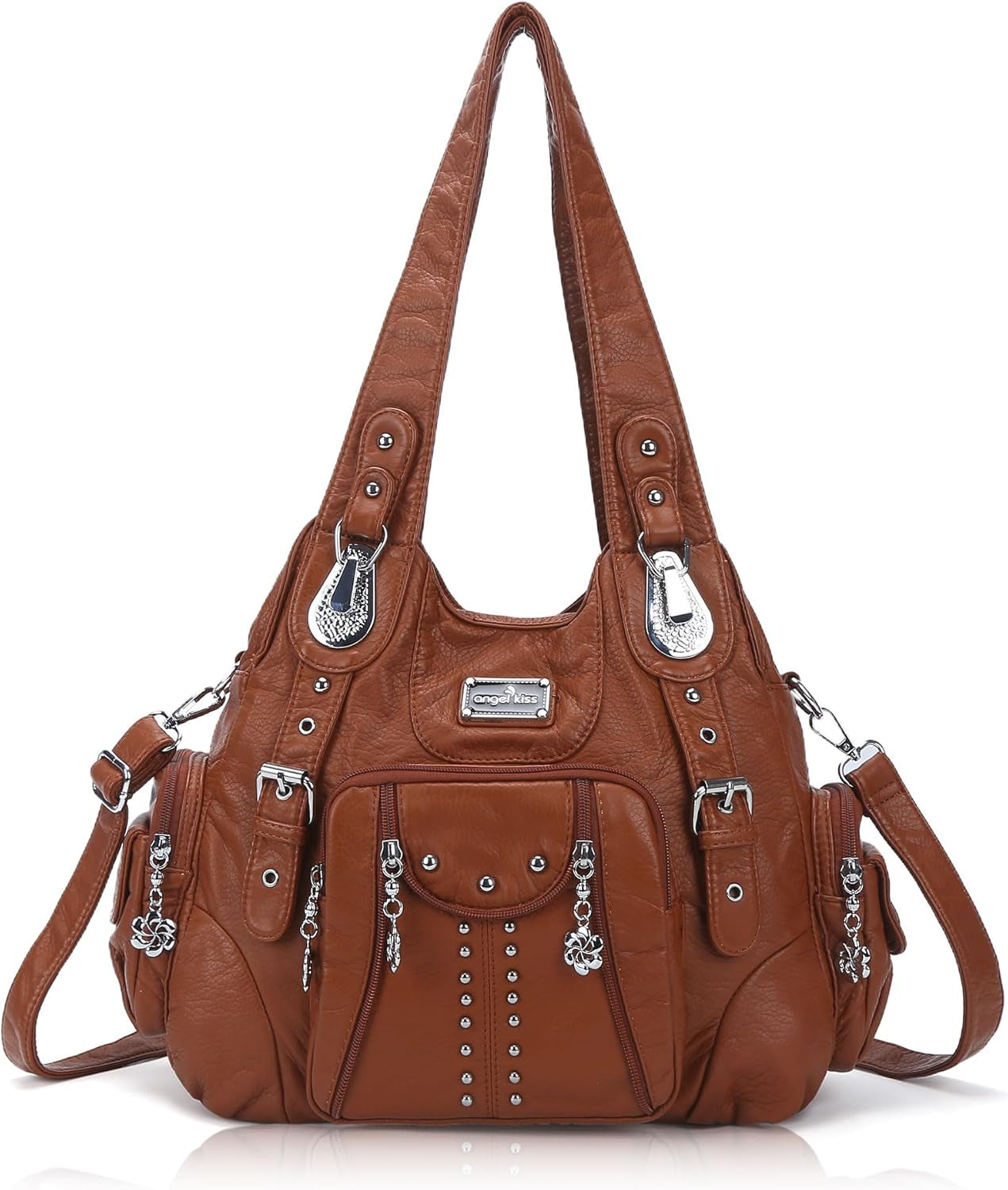  Women's Large Hobo Bag, Soft Leather Shoulder Bag With Adjustable Shoulder Strap, The Perfect "Hold Everything Bag"...10% OFF!  TRENDING THIS WEEK!!