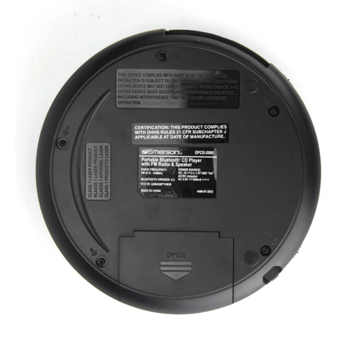 Emerson Portable Bluetooth CD Player