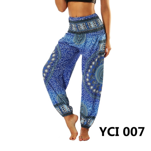 Women's Harem Pants, High Waist, With Pockets.
