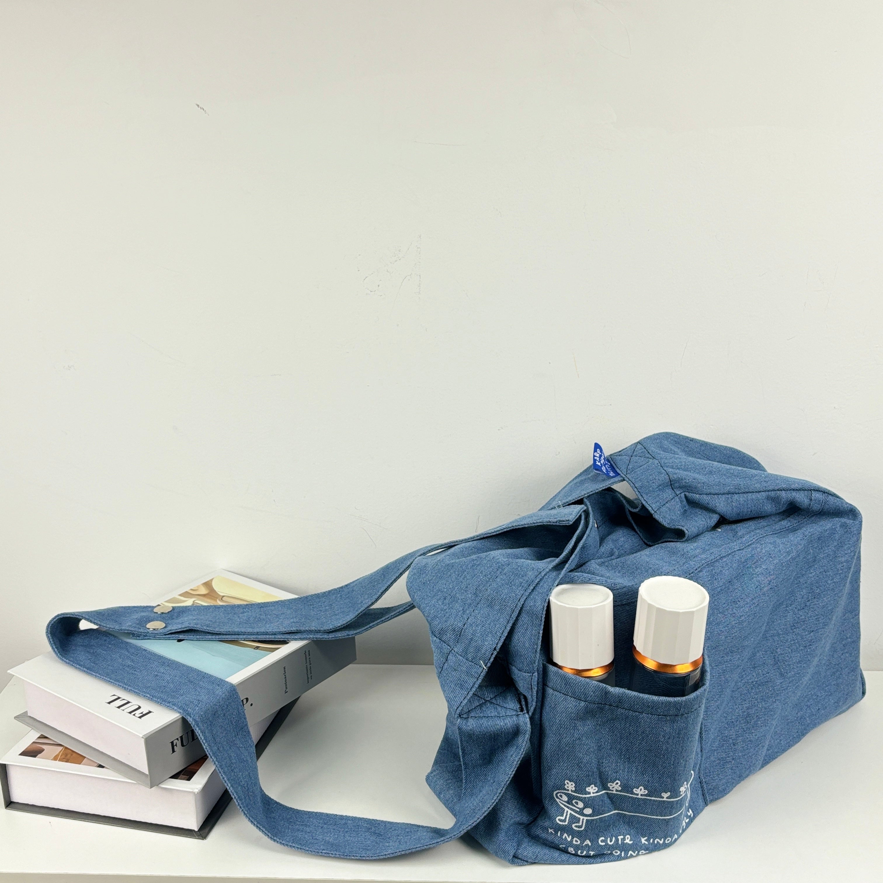Women's Large Denim Tote Bag