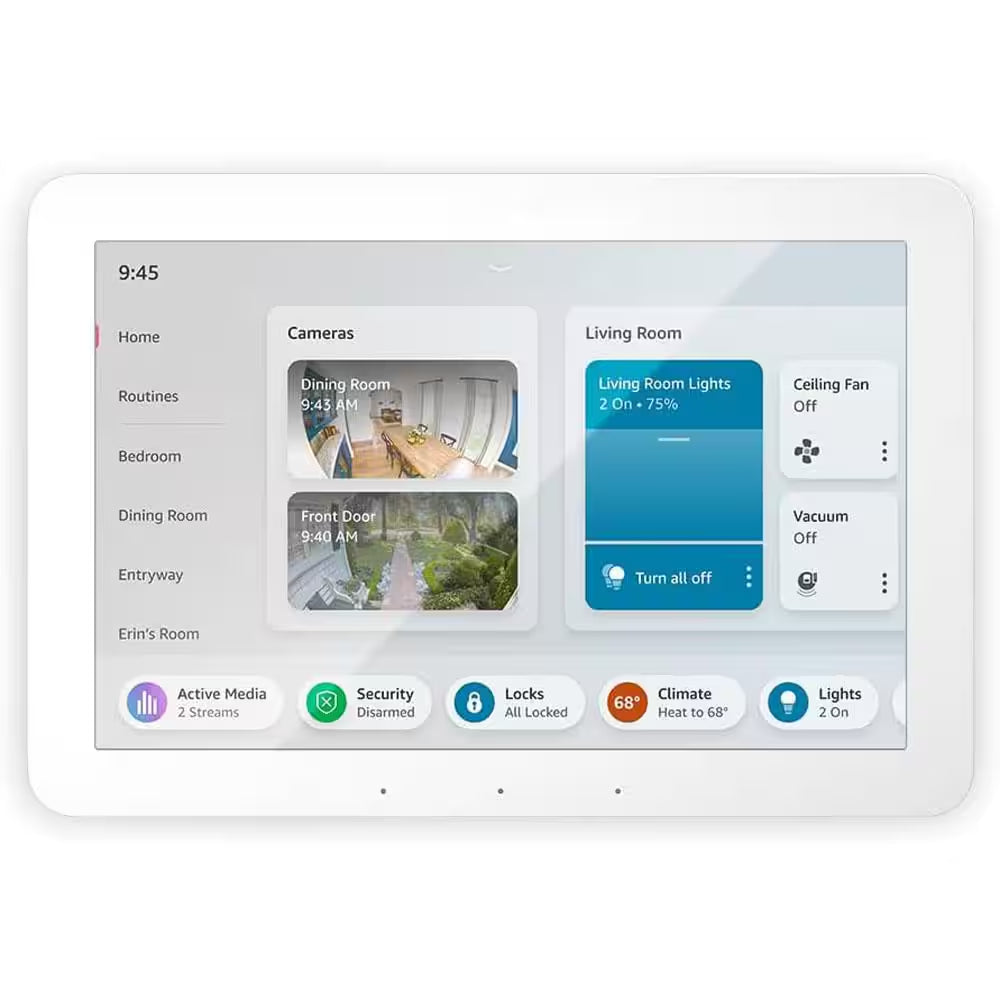Echo Hub- 8 In. Smart Home Control Panel With Alexa, Compatible With Over 140,000 Devices, Manage Your Entire Smart Home With 1 Easy-To-Use Control Panel....10% OFF! TRENDING NOW!