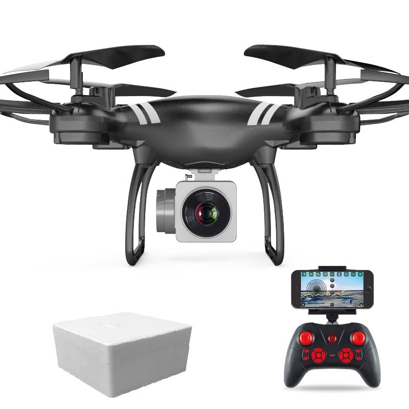 Drone With Folding Camera, Smart Selfie, GPS Sensors, 4K Single Camera, Altitude Hold Mode.