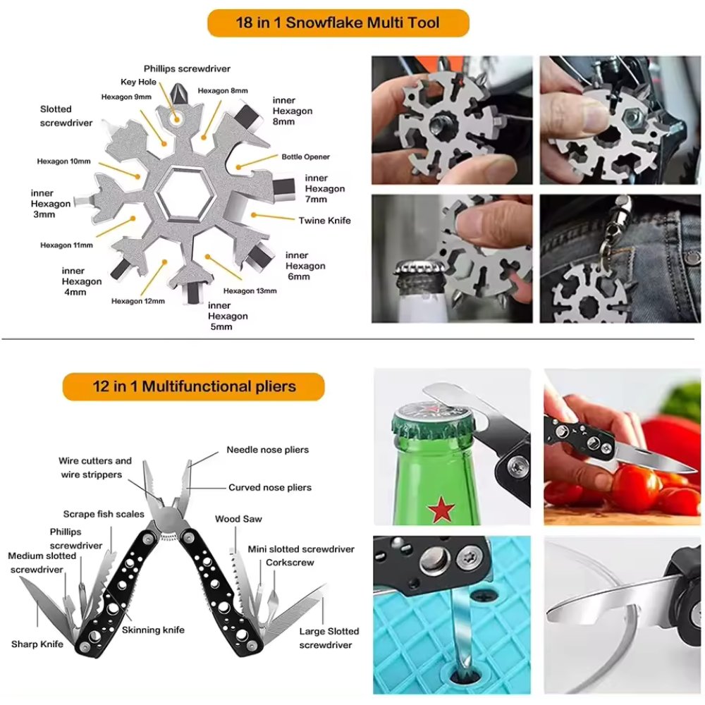 31 Piece Survival Gear & Equipment Bag, Perfect For Hiking, Camping, Backpacking, & Traveling...TRENDING NOW...9 OUT OF 150 REMAINING!