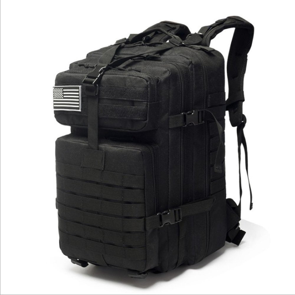 Backpack: 2L Tactical Backpack, Waterproof, Multiple Compartments, Pouches & Zip Pockets