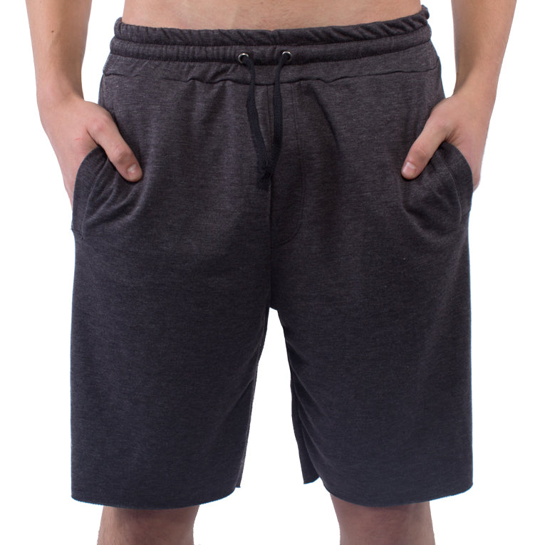 Men's Shorts, Black Drawstring, Two Front Pockets & One Back Pocket
