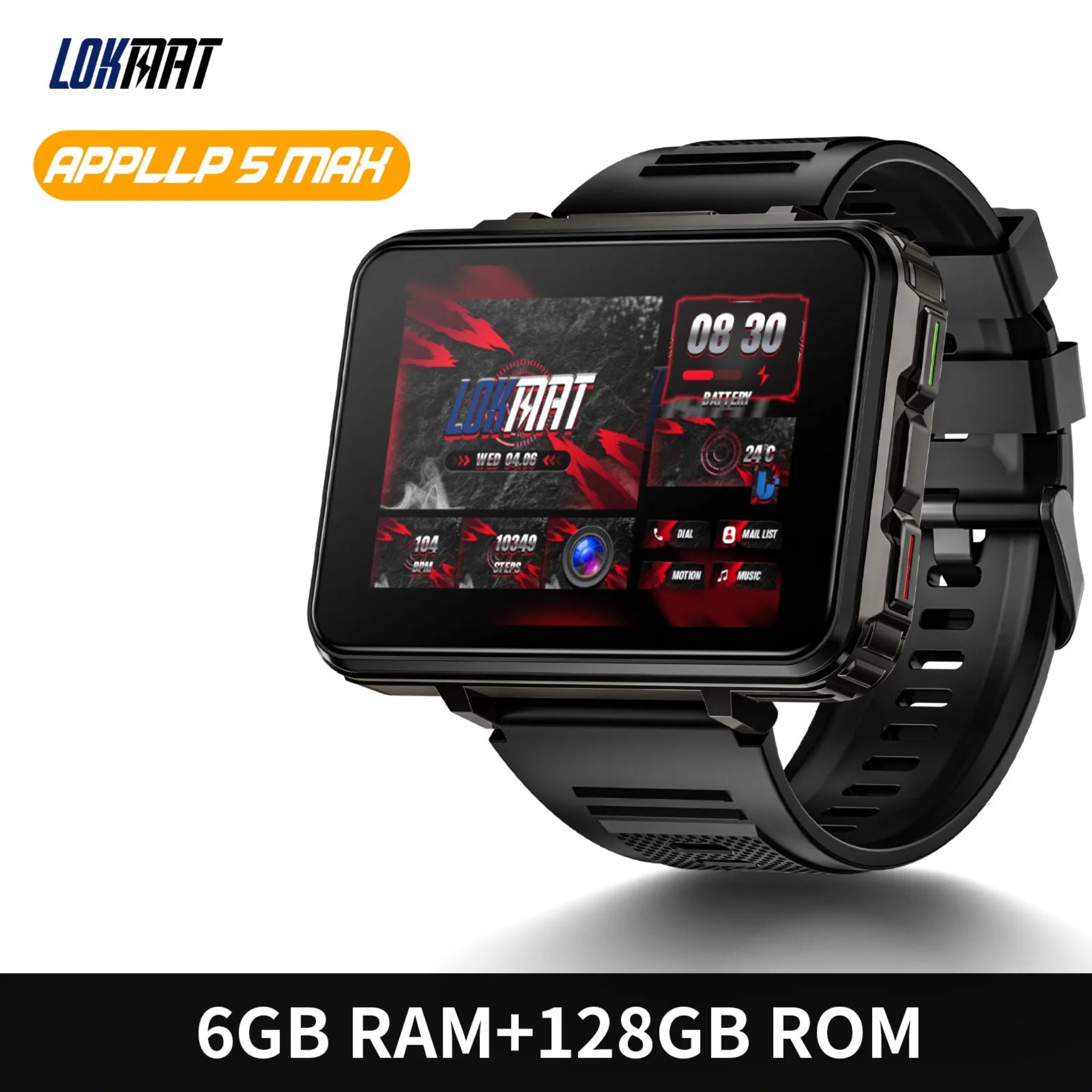 LOKMAT Android Watch, Phone, 2.4 Inch HD Large- Detachable Screen, Watch Head Can Be Removed & Used As A Mini Mobile Phone, 4G/5G Network. High Definition Dual Camera With Flashlight, Gaming Watch....65.37% OFF! THIS IS SELLING!
